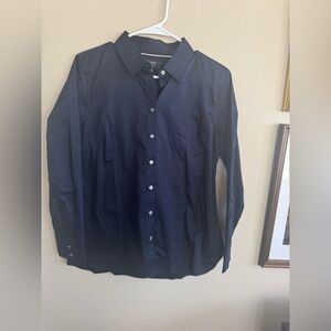 NEVER WORN Banana Republic Dark Blue Dress Shirt
